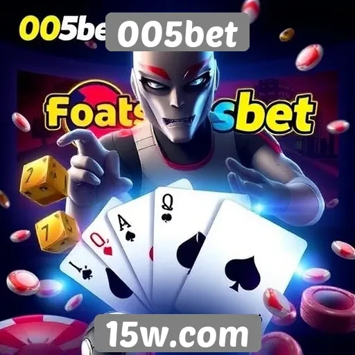 Variedade de jogos disponíveis na 005bet